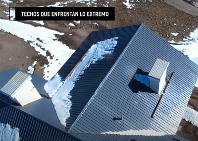 Proyecto de Techo de Acero en Valle Nevado: El Desafío de Construir en la Cordillera de los Andes