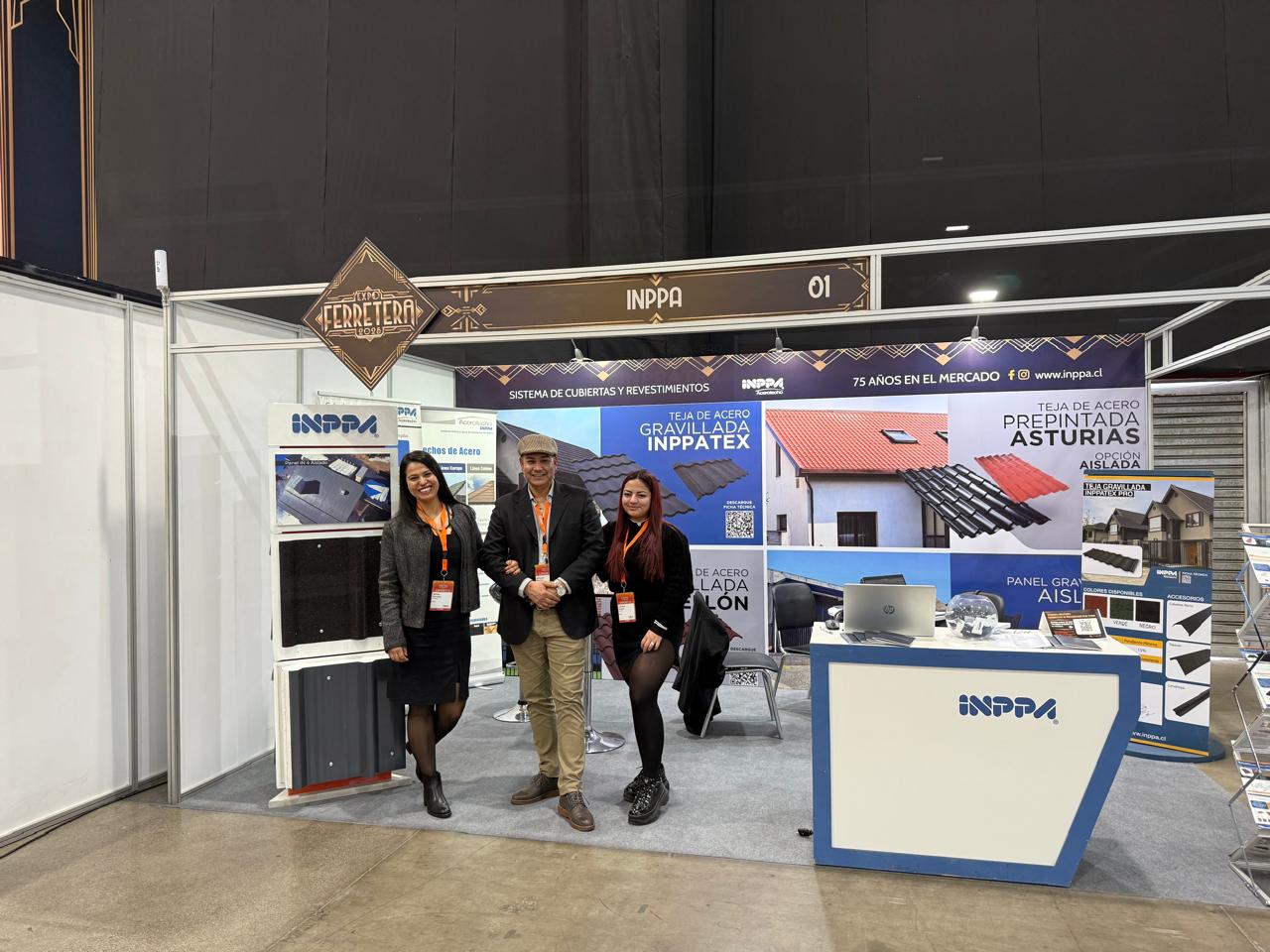 Stand de INPPA en la pasada Expo Ferretera 2025