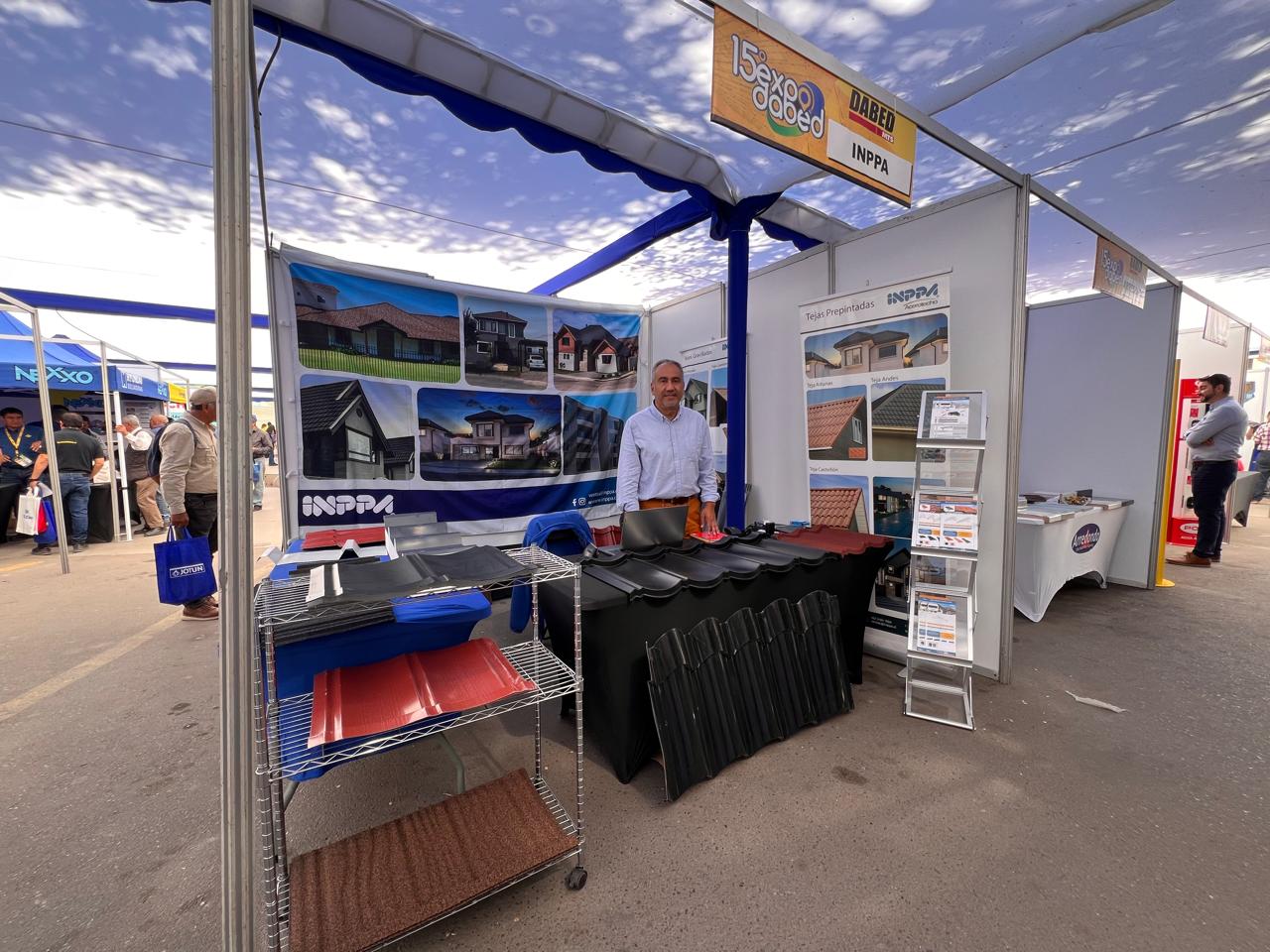 Productos INPPA exhibidos en la feria Dabed Ovalle